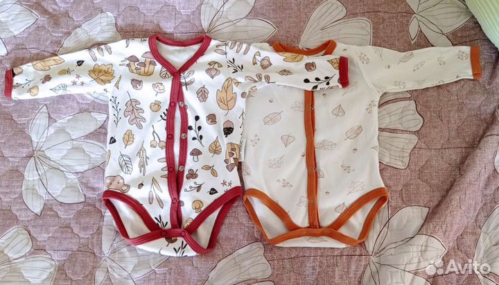 Комплект (распашонка+ползунки+боди) 62 размер