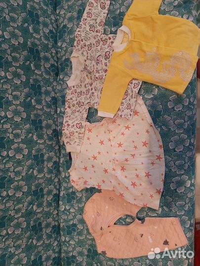 Детские вещи пакетом от 0 до года