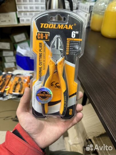 Бокорезы кусачки toolmak 165мм CR-V