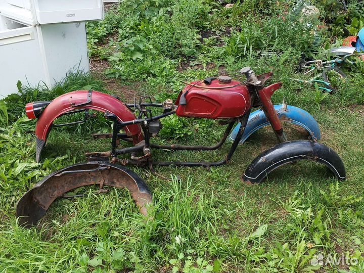 Рама с маятником и вилкой Днепр 10