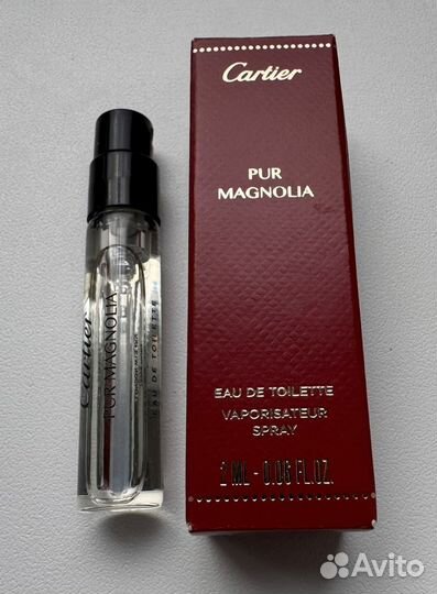 Cartier Pur Magnolia edt 2 мл