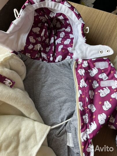 Комбинезон трансформер зимний 80