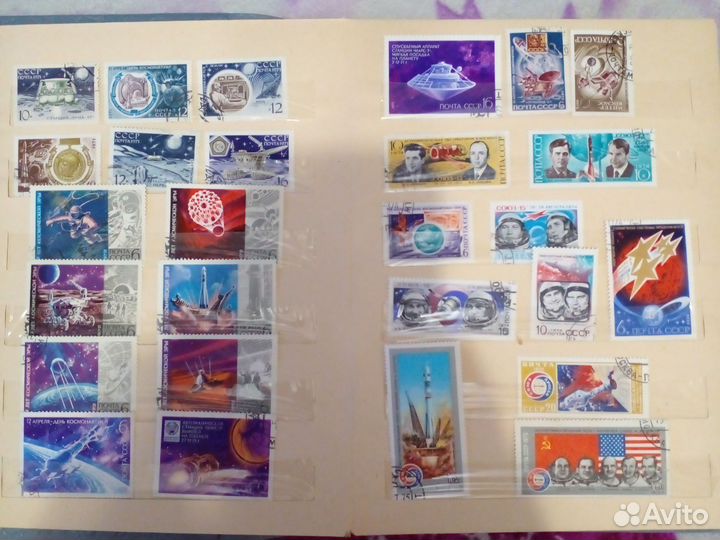 Альбом с марками. Космос. СССР