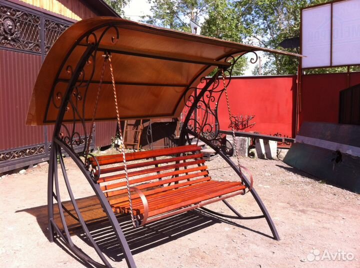 Садовая Кованая качель
