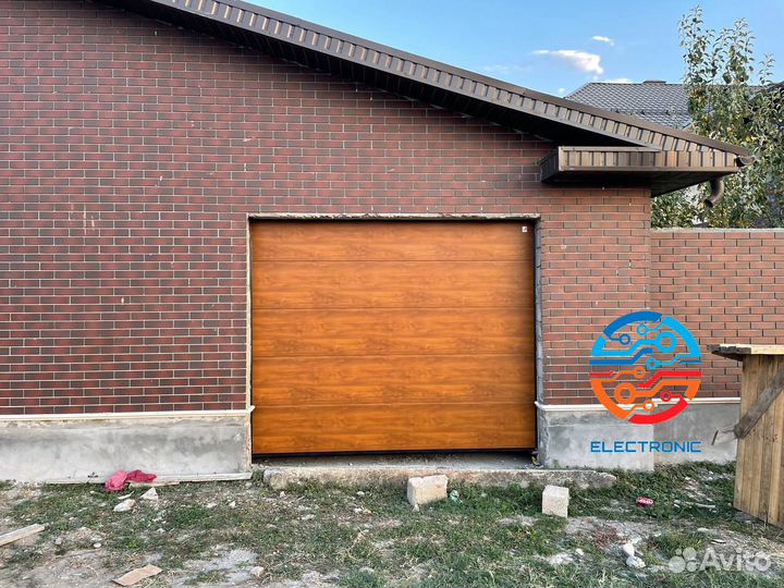 Секционные ворота