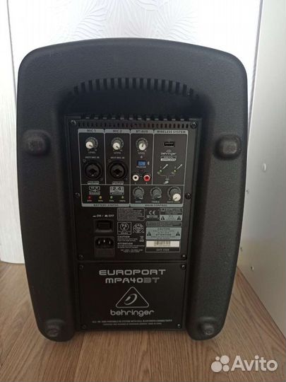 Behringer mpa40bt Портативная система