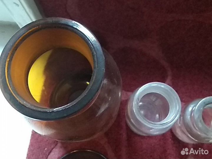 Банки и склянки с притертыми крышками