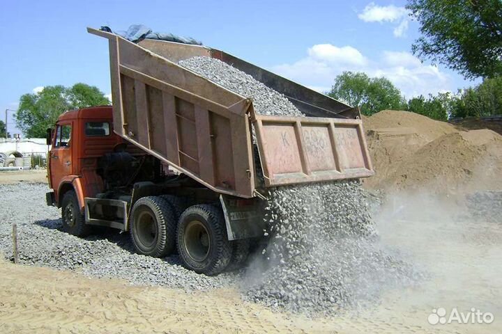 Грунт, глина, песок, гпс с доставкой в Томске