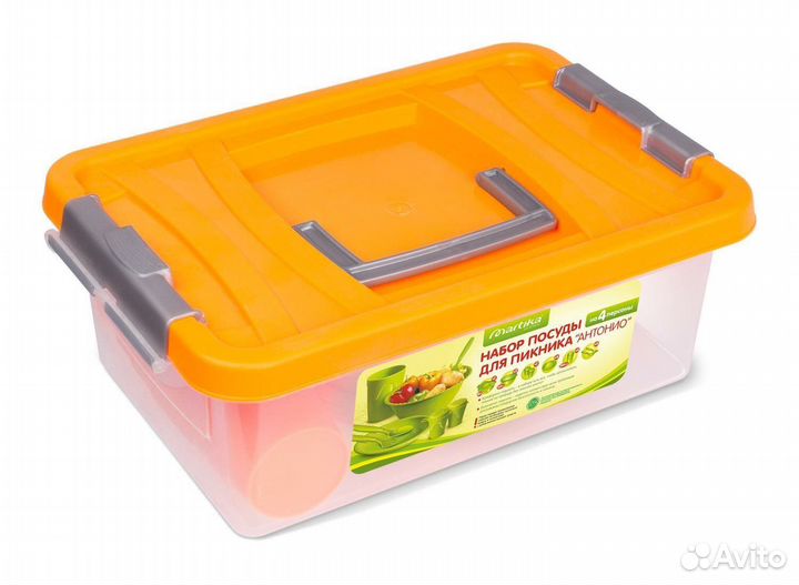 Набор посуды для пикника 