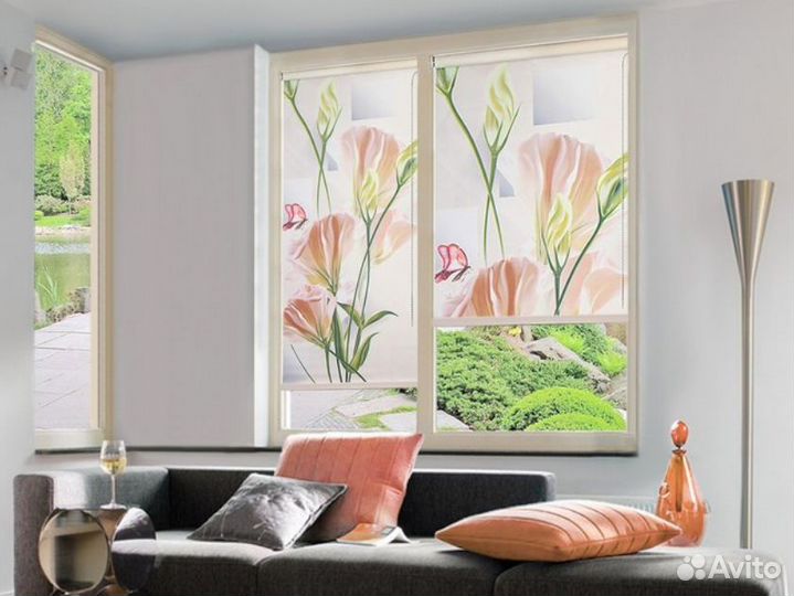 Рулонные шторы на пластиковые окна