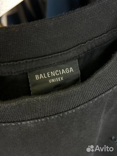 Футболка Balenciaga Tripple Black