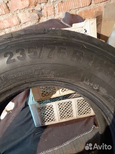 Шины 235 75 17.5 бу