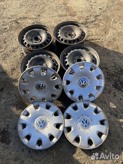 Диски с колпаками 5x112