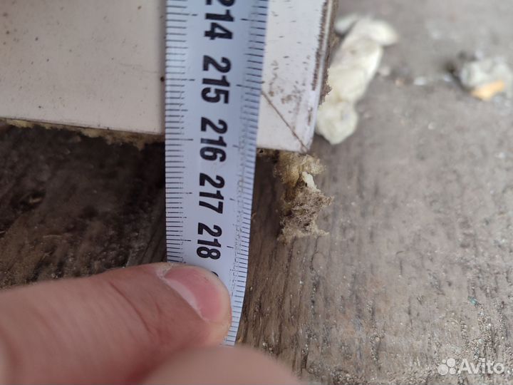 Дверь входная алюминиевая бу