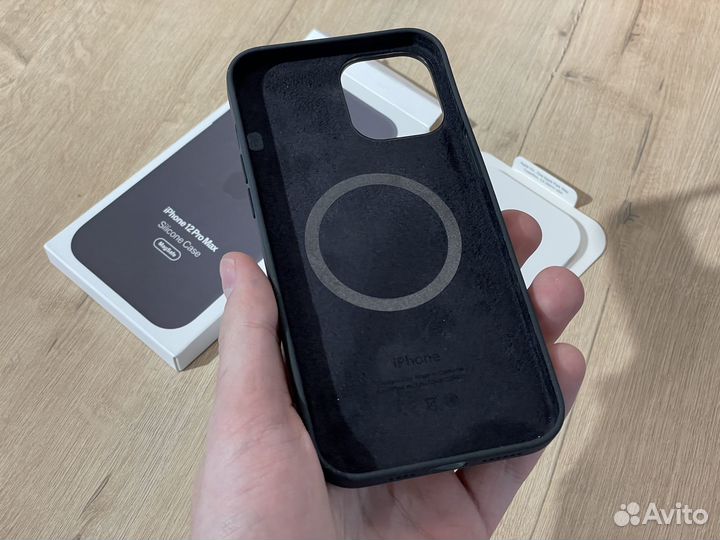 Чехол Silicone Case MagSafe iPhone 12 Pro Max