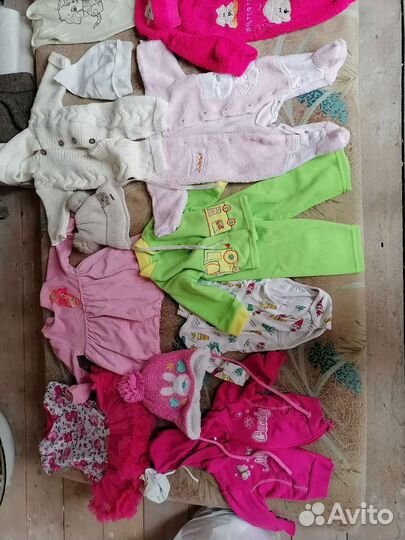 Детская одежда для девочек пакетом