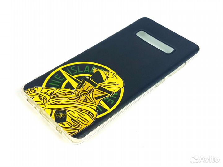 Чехол для Samsung S10 Plus Stone Island
