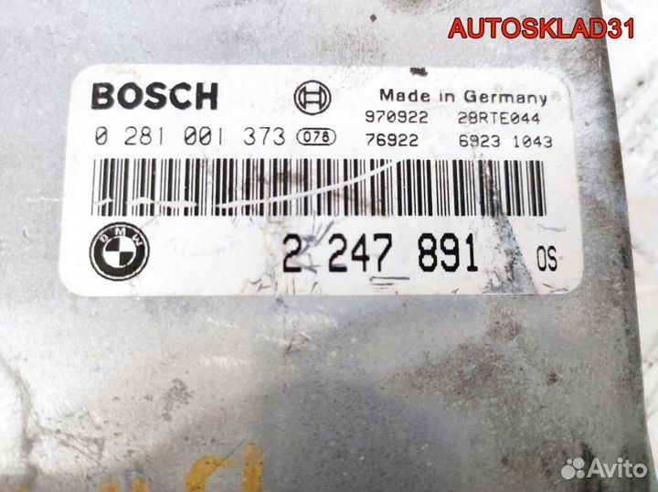 Блок Эбу BMW E39 2.5 M57D 13612247891 Дизель