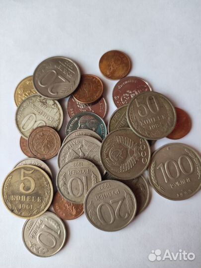 Набор монет, солянка