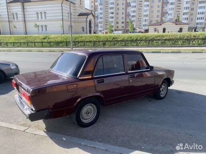 ВАЗ 2107 1.5 МТ, 2008, 53 000 км