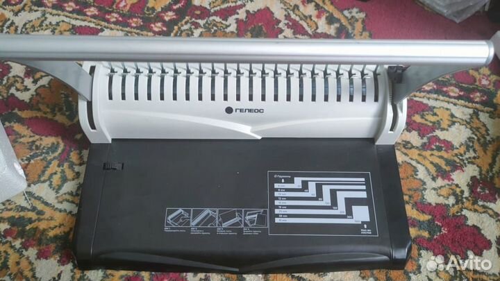 Брошюратор А4 на пластиковую пружину бп-13+