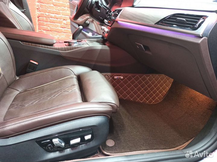 Коврики 3D 5D из экокожи