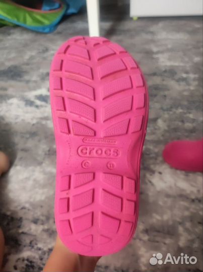 Резиновые сапоги crocs с 11, 29размер