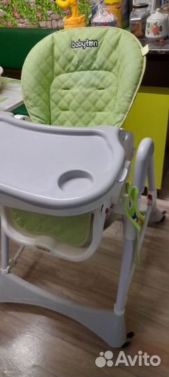 Стульчик для кормления happy baby