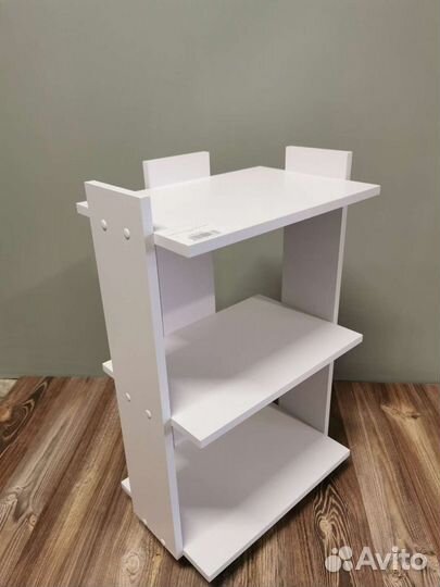 Педикюрная тележка с ограничителями лдсп