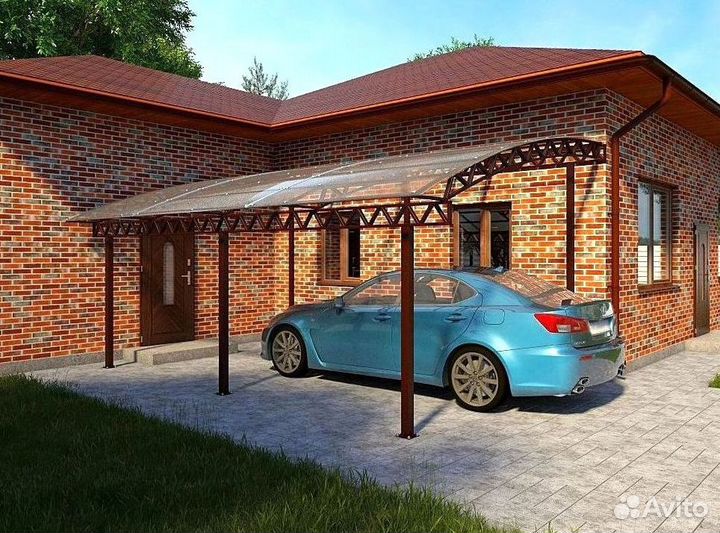 Металлические навесы