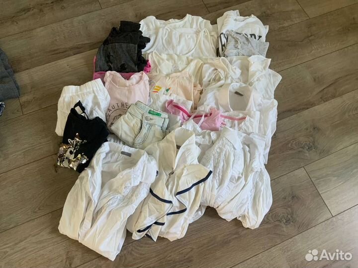 Детские вещи для девочки пакетом