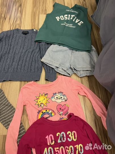 Брендовые вещи пакетом на девочку