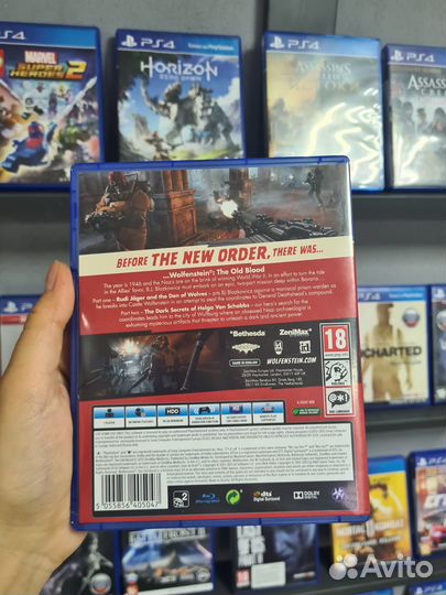 Wolfenstein The old blood PS4