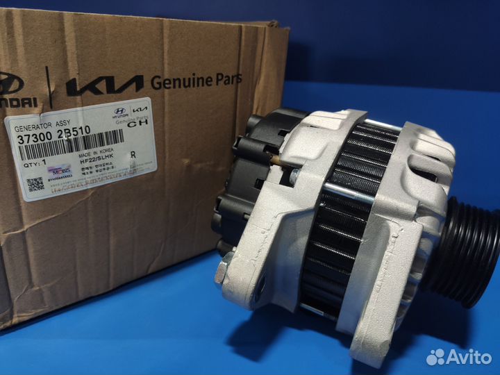 Генератор Хендай Солярис Рио