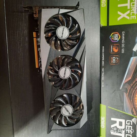 Видеокарта rtx 3060 12 гб