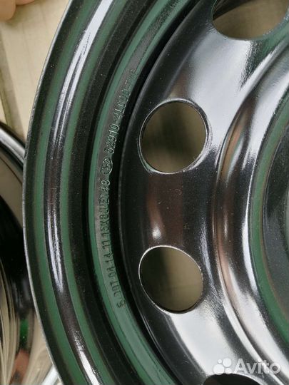 Штампованные диски на KIA RIO r15