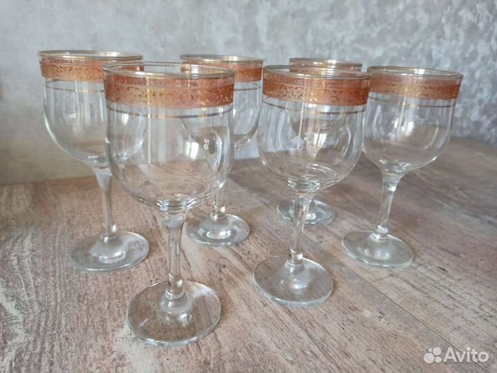 Бокалы Гусь хрустальный