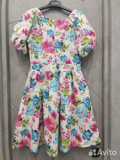 Платье крестьянка