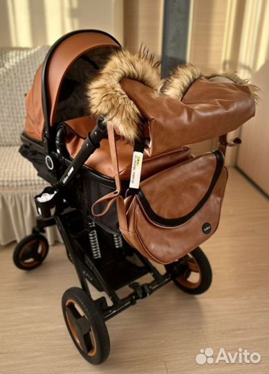 Коляска 3 в 1 бу
