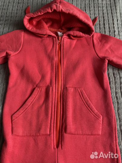 Комбинезон теплый для девочки