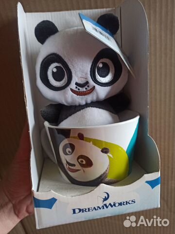Игрушка в кружке Панда По