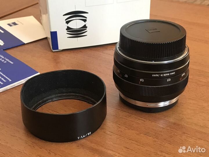 Объектив Carl Zeiss Planar T* 1.4/50 ZE