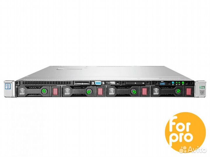 Сервер HP DL360 Gen9 4L4s P440 2xE5-2690v4 160GB