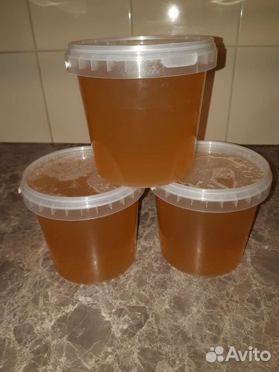 Мёд натуральный, местный 2023г