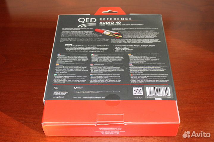 Межблочный кабель QED Reference Audio 40