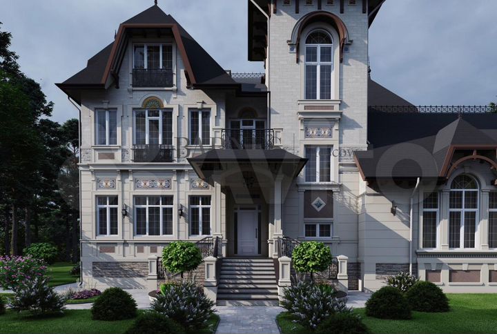 Дом 1104 м² на участке 48 сот.