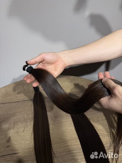 Волосы для наращивания натуральные бу