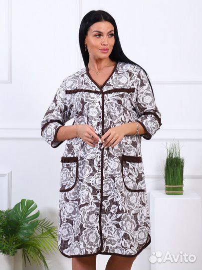 Халат Кокетка М-414-4