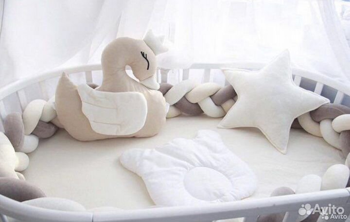 Бортик косичка