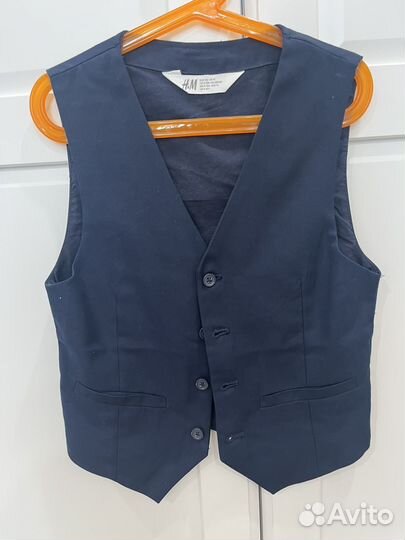 Жилет школьный для мальчика 140